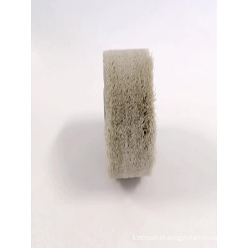 Compre o polimento do círculo de escova de roda do filamento abrasivo na China
